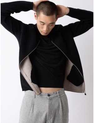 Doubleface Bomber Jacke