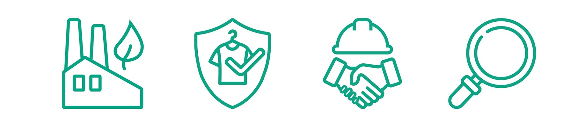 MADE IN GREEN icons